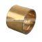 Grease Oil Groove Excavator Bronze Flange Bushing