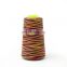 40/2 and 20/2 Rainbow Embroidery thread 3000m overlocking machine 5 threads