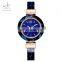 SHENGKE Гorgeous Bracelet Watch - роскошное женское часы с браслетом, с мраморно-каменным внешним видом керамики и пластиковой накладкой на ободке. Часы K0070L с браслетом