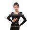 9422 Long sleeve Dance Tops, Ballet Wrap Top, Dance Top