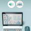 Apple iPad12.9.7 inch protective case Bluetooth keyboard 2017 wonderful touch colorful backlit leather pen holder