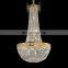 big chandelier luxury golden pendant light modern empire crystal chandeliers for hotel villa decoration