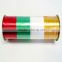 White Metallic Wrapping Ribbon, Single Color Ribbon for Easter/Decorative christmas tape, 16mm grosgrain ribbon,plastic ribbon t