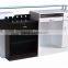 Beiqi Wholesale Reception Desk Counter with Glass Salon Furniture Used Checkout Desk for Sale