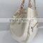 hot waterproof handbag zipper fashion white bag travel daily shopping modern shoulder bag