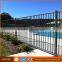 Plastic coated safety wrought iron pool fence