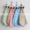 Cartoon animal colorful hanging hand towel