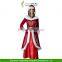 Ladies Santa Deluxe Costume Ornaments Adult Christmas Fancy Dress Xmas Outfit