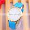 Newest Fashion Waterproof custom logo lady watches wholesale,women watch with genuine leather                        
                                                Quality Choice