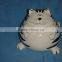 Cute Cat White Jar