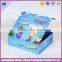 Professional printing artwork Eco-friendly Children study handle storage box rigid paper made