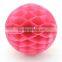 Christmas Hanging Decoration Sante Green Tissue Paper Honeycomb Balls Perfect for Christmas