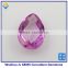 Double faceted red heart 3# corundum stone