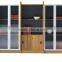Wooden bookcase with glass door model office file cabinet (SZ-FCB305)
