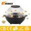 CE GS ROHS LFGB CB AND ETL CERTIFICATED 1000W 6QT POPCORN MAKER
