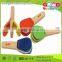 Cheap And High Quality Wooden Percussion Toys Castanets,Colorful Music Toys