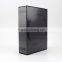 51mm black DVD case for 16 DVDs with tray