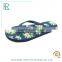 hot sale top quality floral flip flop