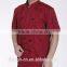 Embroidering Logo Cooking Uniform Cotton Chef Shirt