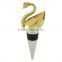 Novelty Silver Swan Shaped Promotion Metal Custom Wine Bottle Stopper