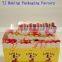 Rectangle Cake Cup Paper PE Coated Baking Cupcake Cup