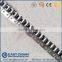 A series short pitch 12.7mm 304 stainless steel roller chain 40SS with WSK2 Attachments