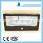 Rectangular diaphragm pressure gauge