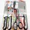multifunction kitchen knife set & knife sharpener with cutting board