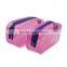 Professional Colorful Round Pearl Grail PVC Vinyl Makeup Case with Zipper
