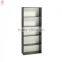 office/library/home furniture simple model wooden bookcase, 5 tiers book shelf in black