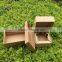 New fashion design recycle kraft cardboard paper box