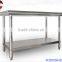 Quantitiy Assured Factory Made Stainless Steel Work Table,Working Table,Double Layers Work Table