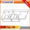 Kitchen equipment stainless steel customized hole corner sink