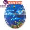 GLD Hot Sales Adult soft toilet seats WC Seat Flowery Color Soft Toilet Seat lid For Bathroom