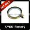 KYOK polished iron silver curtain pole rings 16mm/19mm,China supply aluminium window curtain wall rings