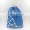 Factor supply drawstring backpack printed non woven drawstring bag