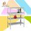 Adjustable feets OEM sizes free standing commercial industrial stainless steel kitchen storage shelf rack for hotel restaurant