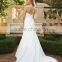 High Quality Latest two piece lace wedding dress