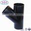 asme b16.9 carbon steel lateral reducing tee pipe fitting