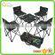 Folding camping picnic portable outdoor garden party camping table and chairs set