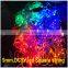 Hot selling remote control dimmer single color dimmable flash mode led blinking twinkle copper wire string lights