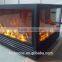 2 sided designer coffee table electric fireplac