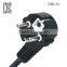 2 pin ac power cord with KSC8303 Plug
