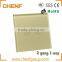 Hot Sell Cheaper tempered glass Light 2 gang 1 way touch switch with LED