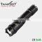 Military quality directly led Flashlights 420LM 200meter ditance with 1*18650 battery 5 modes led Flashlights