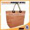 High quality jute shopping bag women paper straw tote handbag