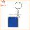 39"Custom Logo Promos Gifts Square Metal Tape Measure Key Tag Keychain