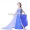 2015 hot Frozen dress Frozen Elsa dress wholesale Frozen costume girl wedding dresses