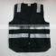 BLACK reflective vest FS1905
