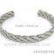Mirror Finish Ladies Cuff 316l Stainless Steel Daily Use Bangles
